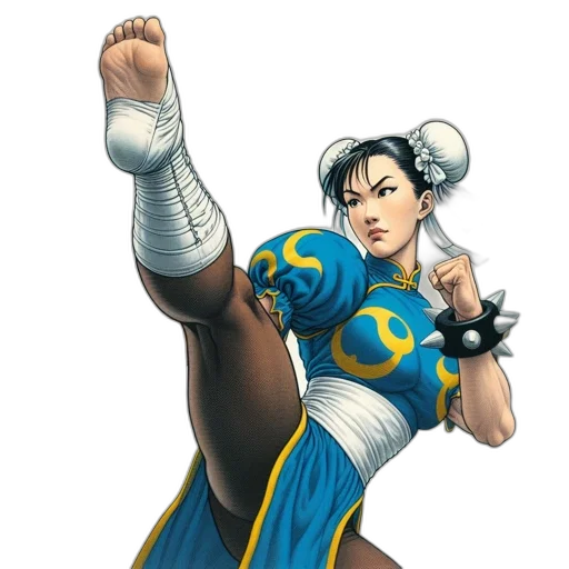 staff, weapon, comic book art, concept art, fantasy art, animated, female, character transparent PNG cut-out