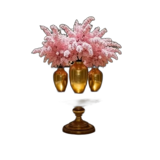 crown, jewelry, furniture, flower, 3d render, photorealistic, golden, modern transparent PNG cut-out