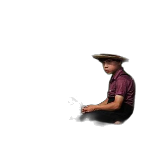 hat, staff, umbrella, face, pixel art, 3d render, concept art, photorealistic transparent PNG cut-out