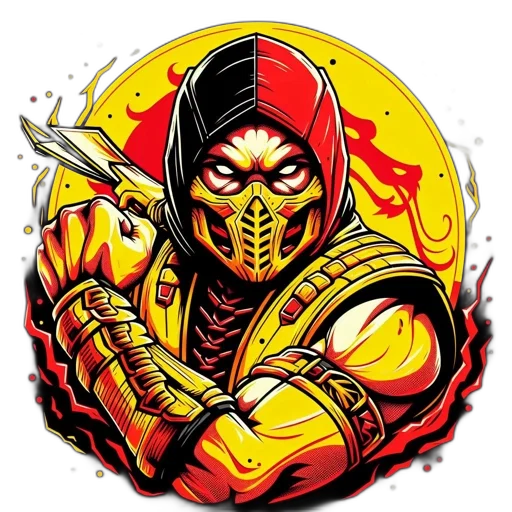 comic book art, concept art, fantasy art, pixel art, fire, armored, character, skeletal transparent PNG cut-out