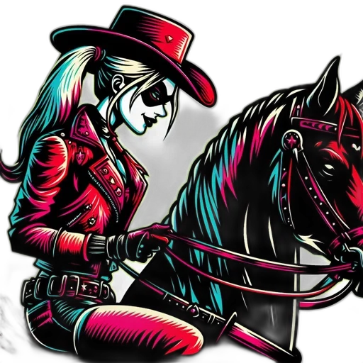 comic book art, cartoon, concept art, pixel art, red, neon-hued, illustration, features transparent PNG cut-out