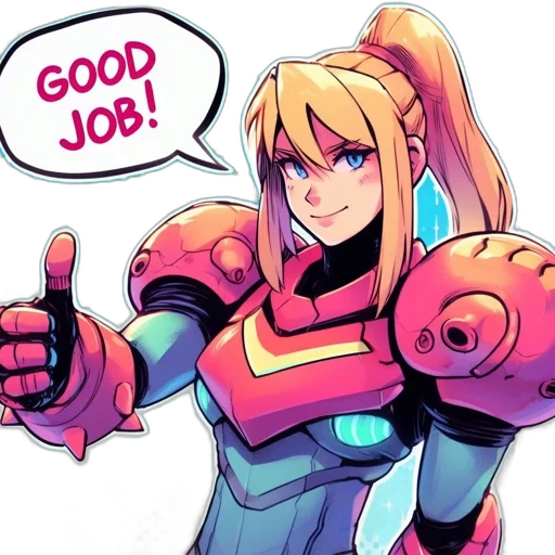 robot, staff, anime, concept art, cartoon, comic book art, animated, female transparent PNG cut-out