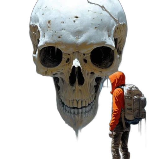 mask, jacket, face, robot, concept art, photorealistic, 3d render, cyberpunk transparent PNG cut-out