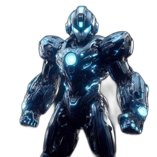 robot, creature, jewelry, weapon, concept art, 3d render, comic book art, fantasy art transparent PNG cut-out