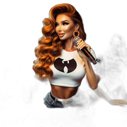 cartoon, concept art, comic book art, fantasy art, woman, red-brown, hair, dressed transparent PNG cut-out