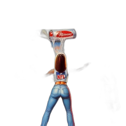 bottle, staff, weapon, robot, 3d render, concept art, photorealistic, cartoon transparent PNG cut-out