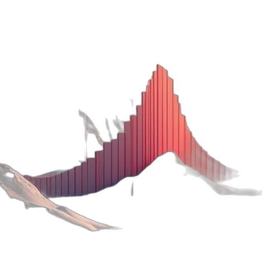hair, dragon, umbrella, vaporwave, concept art, 3d render, pixel art, red transparent PNG cut-out