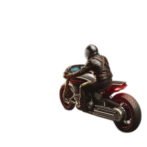 car, robot, weapon, jewelry, 3d render, concept art, photorealistic, vintage transparent PNG cut-out