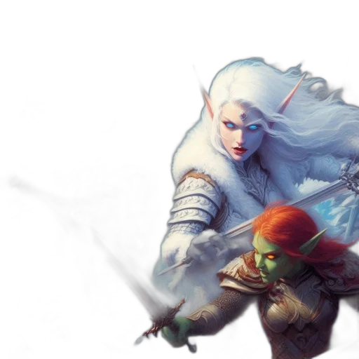 sword, weapon, fantasy art, concept art, pixel art, comic book art, pastel, blue transparent PNG cut-out