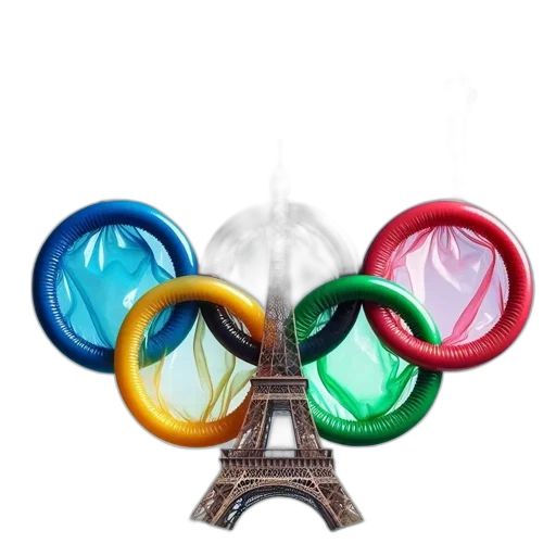 jewelry, concept art, 3d render, colorful, dynamic, scene, eiffel, tower transparent PNG cut-out