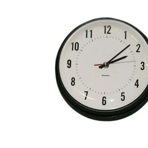 staff, jewelry, 3d render, photorealistic, white, clock, black, numbers transparent PNG cut-out