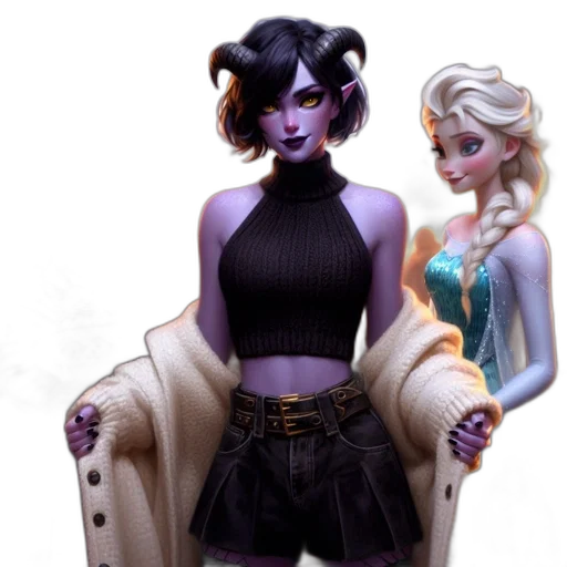 staff, concept art, fantasy art, comic book art, 3d render, neon lights, dark, monochrome transparent PNG cut-out