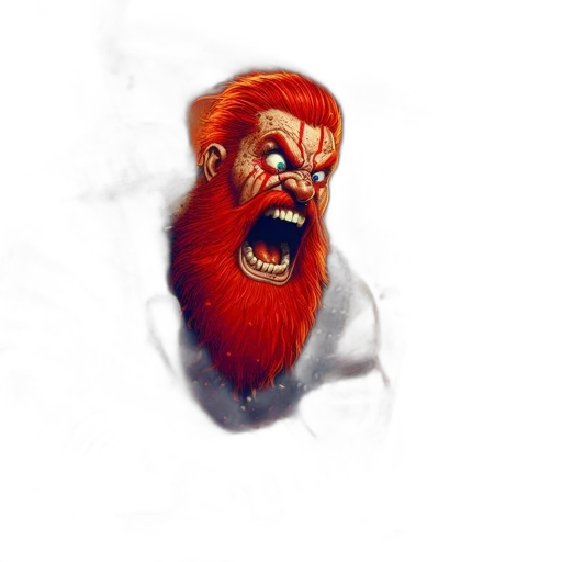 creature, face, mask, animal, concept art, watercolor, comic book art, photorealistic transparent PNG cut-out