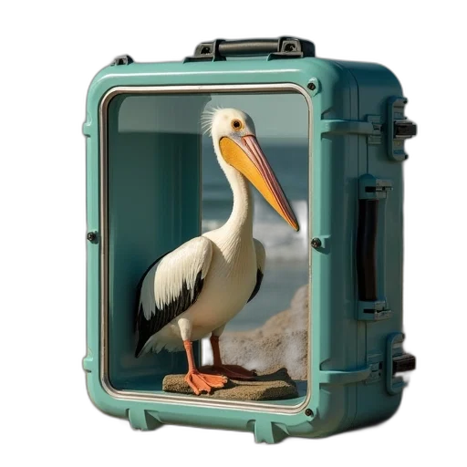 animal, furniture, robot, creature, pelican, air, case transparent PNG cut-out