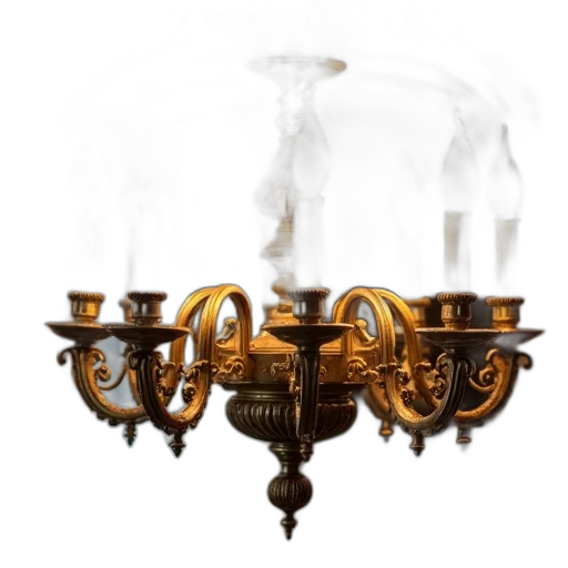 furniture, crown, jewelry, staff, 3d render, concept art, photorealistic, fire transparent PNG cut-out
