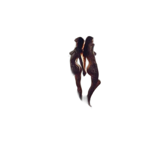hair, creature, animal, dress, 3d render, pixel art, concept art, photorealistic transparent PNG cut-out