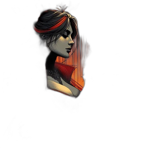 face, mask, hat, crown, concept art, pixel art, fantasy art, photorealistic transparent PNG cut-out
