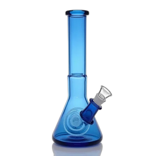 bottle, weapon, staff, 3d render, concept art, fire, blue, glass transparent PNG cut-out