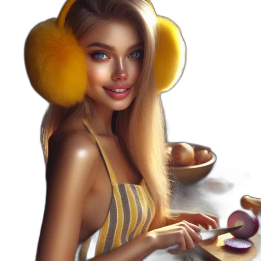 jewelry, face, food, photorealistic, oil painting, fantasy art, concept art, golden transparent PNG cut-out