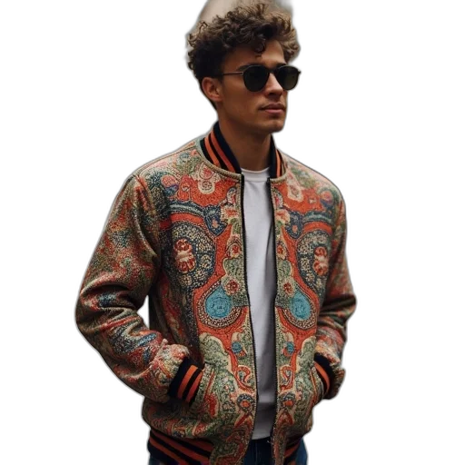 jacket, face, staff, multi transparent PNG cut-out