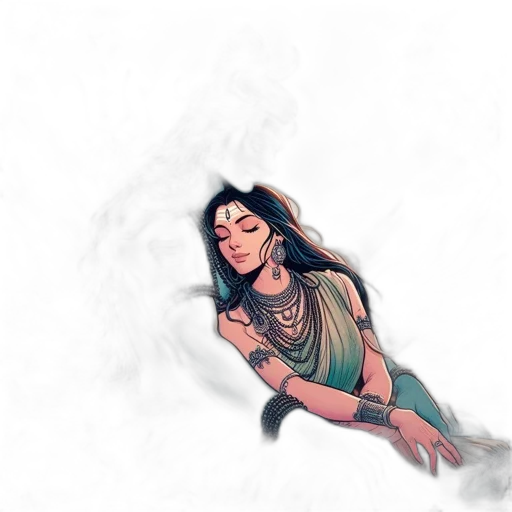 dragon, fantasy art, comic book art, concept art, pixel art, fire, fog, underwater transparent PNG cut-out