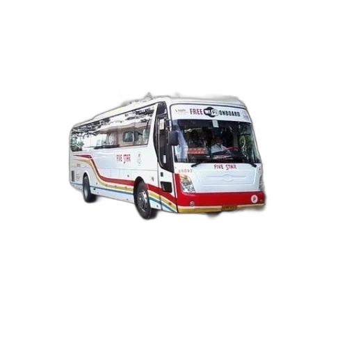 3d render, photorealistic, white, bus transparent PNG cut-out