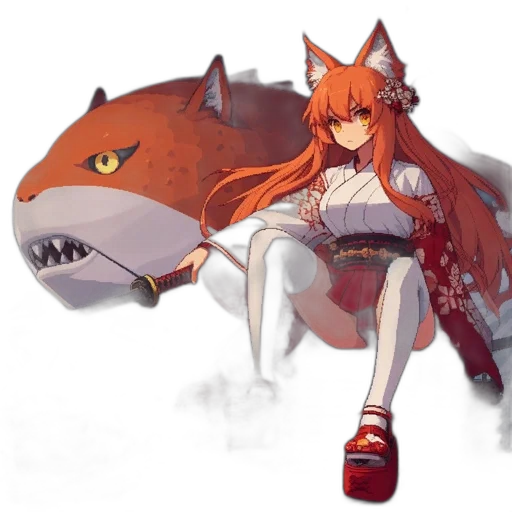 dragon, weapon, dress, animal, concept art, fantasy art, anime, pixel art transparent PNG cut-out