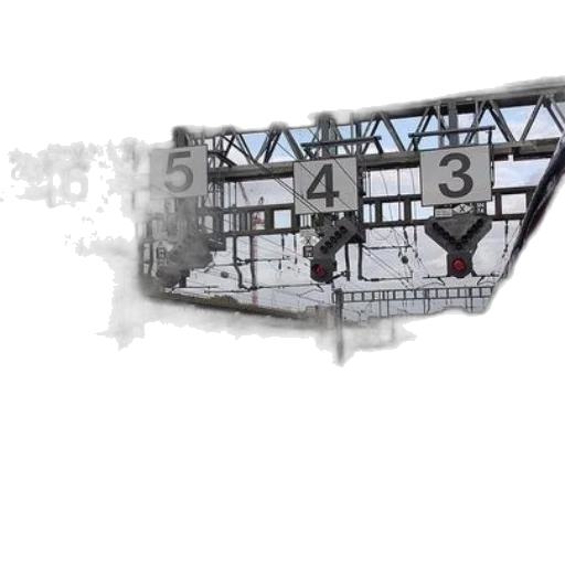 building, robot, weapon, car, 3d render, concept art, train, station transparent PNG cut-out