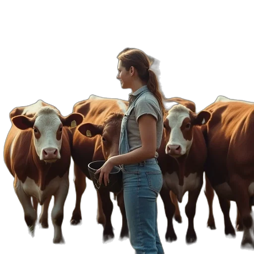 animal, concept art, photorealistic, woman transparent PNG cut-out