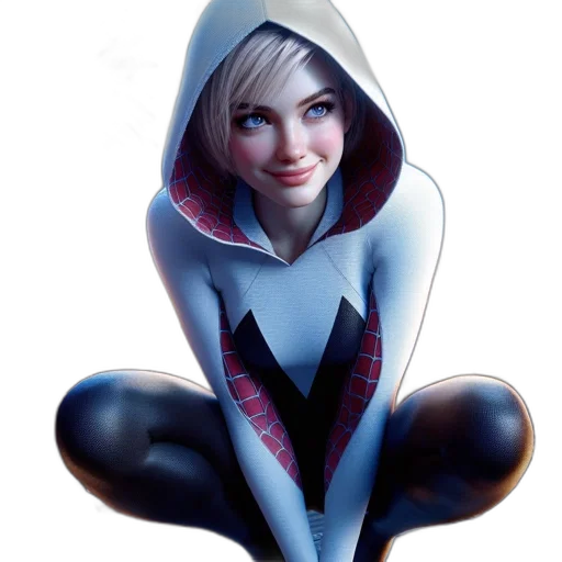 jacket, face, robot, dress, concept art, comic book art, fantasy art, 3d render transparent PNG cut-out