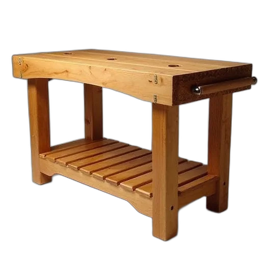 furniture, 3d render, workbench, plans, free, woodworking, table, pdf transparent PNG cut-out