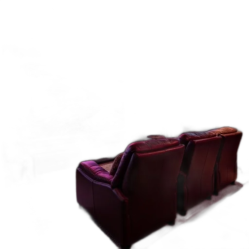 furniture, shoes, crown, jewelry, 3d render, photorealistic, concept art, dark transparent PNG cut-out