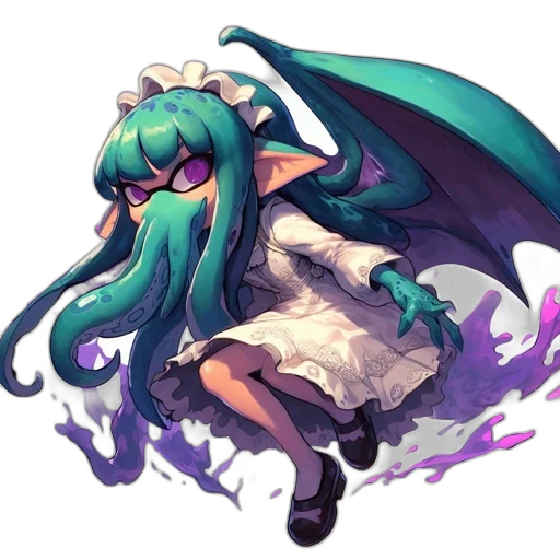 dragon, staff, creature, mask, concept art, pixel art, fantasy art, anime transparent PNG cut-out