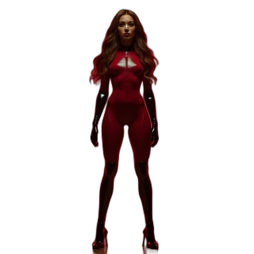 dress, concept art, 3d render, comic book art, pixel art, red, incredible, mrs transparent PNG cut-out