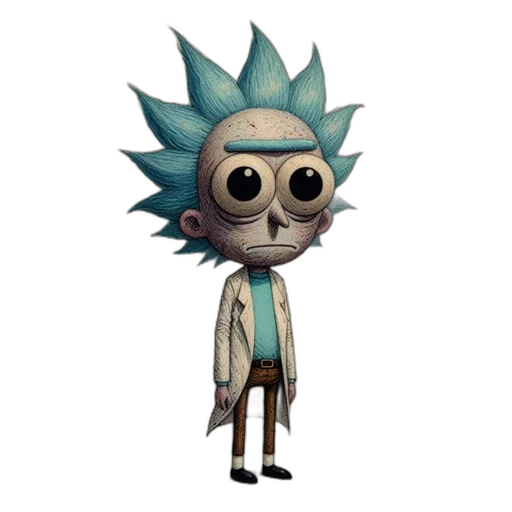 staff, mask, creature, robot, concept art, 3d render, cartoon, fantasy art transparent PNG cut-out