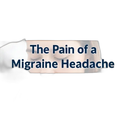second, image, close-up, woman, head, text, pain, migraine transparent PNG cut-out