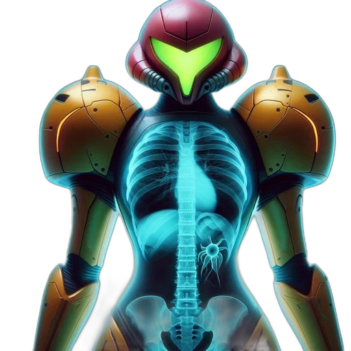 robot, concept art, 3d render, pixel art, cyberpunk, green, neon, colorful transparent PNG cut-out