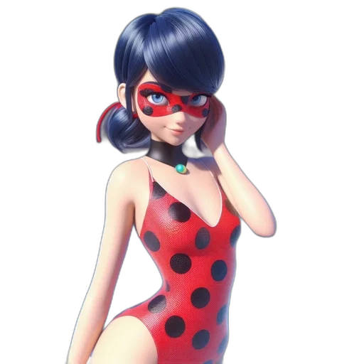 dress, 3d render, concept art, cartoon, anime, red, animated, female transparent PNG cut-out