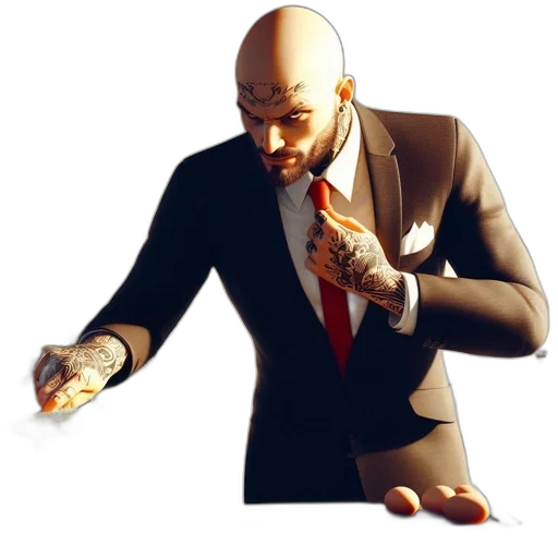 staff, jacket, weapon, concept art, photorealistic, 3d render, cartoon, older transparent PNG cut-out