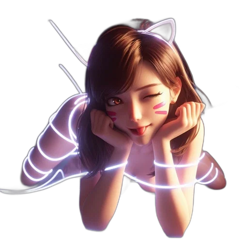 staff, jewelry, face, concept art, 3d render, anime, pixel art, neon lights transparent PNG cut-out