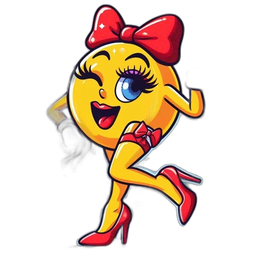 cartoon, concept art, comic book art, pixel art, anthropomorphic, smiley, face, stands transparent PNG cut-out