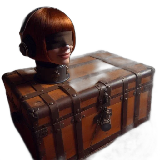 furniture, robot, jacket, staff, 3d render, concept art, photorealistic, fantasy art transparent PNG cut-out