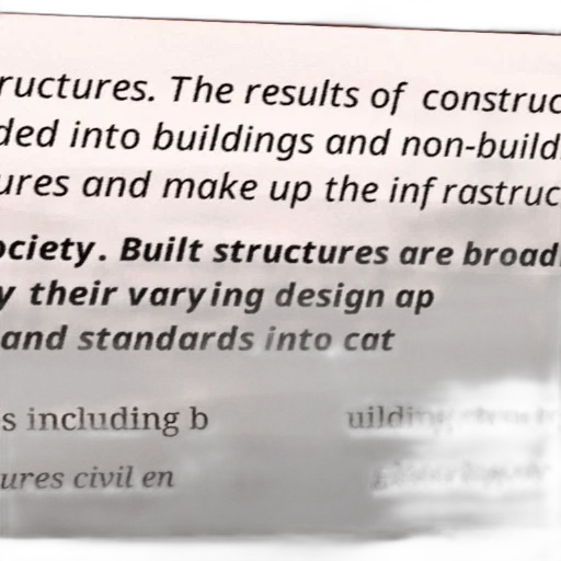 building, text-heavy, image, discussing, built, structures, their, classification transparent PNG cut-out