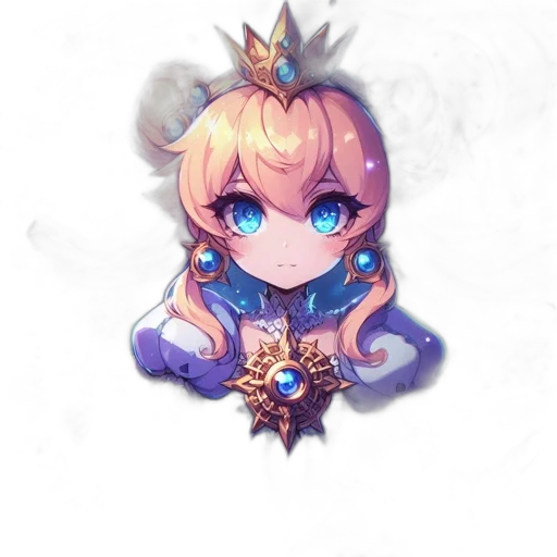 crown, staff, jewelry, dragon, fantasy art, pixel art, anime, concept art transparent PNG cut-out