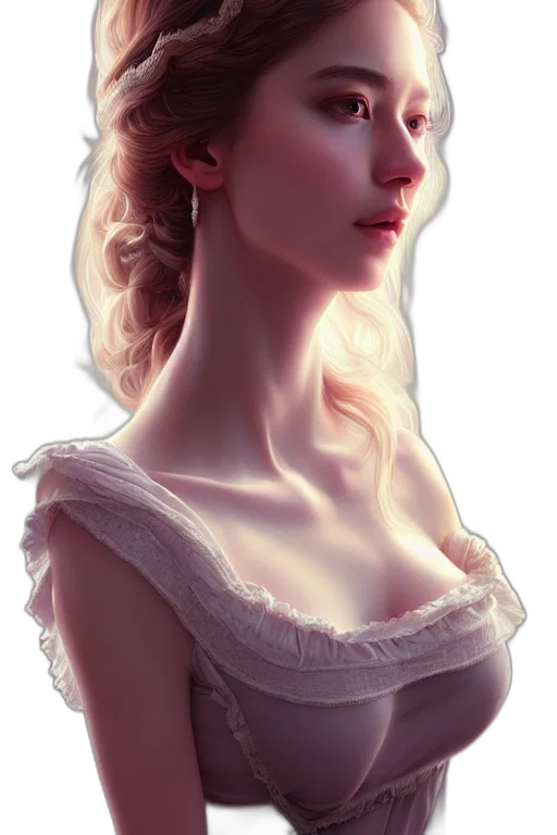 dress, face, crown, jewelry transparent PNG cut-out