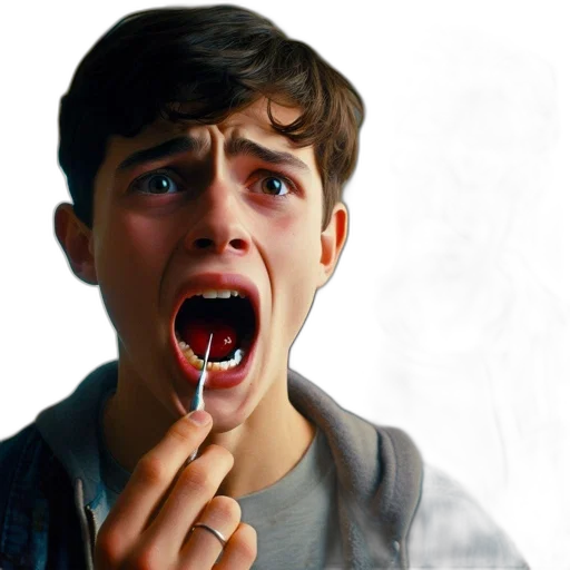 face, food, creature, photorealistic, concept art, 3d render, comic book art, fire transparent PNG cut-out