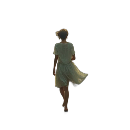 dress, staff, umbrella, creature, 3d render, concept art, pixel art, photorealistic transparent PNG cut-out