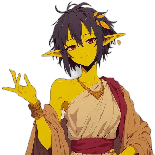 dragon, staff, mask, fantasy art, pixel art, concept art, anime, golden transparent PNG cut-out