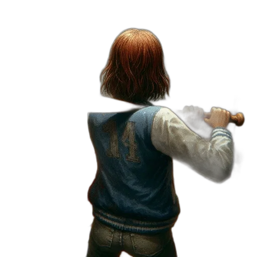 jacket, staff, weapon, sword, concept art, photorealistic, 3d render, fantasy art transparent PNG cut-out