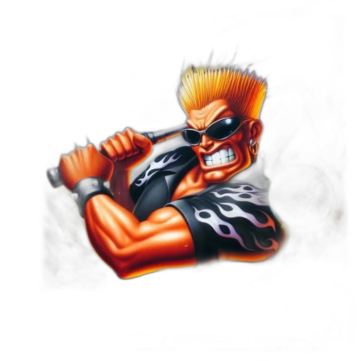 concept art, 3d render, comic book art, pixel art, cover, art, action-adventure, game transparent PNG cut-out